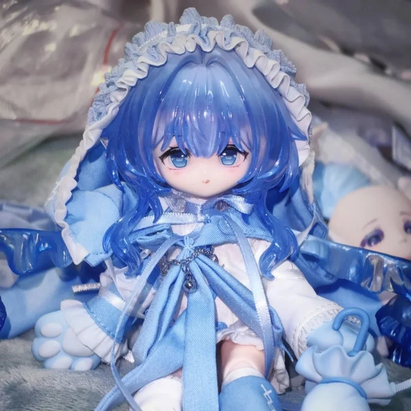 حار في المخزون مخصص لونا للقمر 1/12 Mjd صندوق أعمى Kawaii 12 نقطة Bjd سطح المكتب عمل الشكل الديكور هدايا عيد الميلاد #2