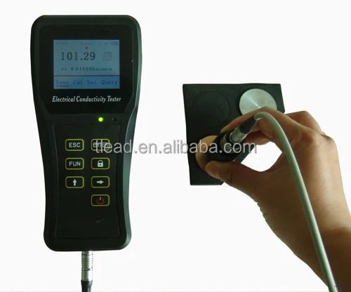 Digital portable eddy current conductivity tester, aluminum conductivity meter