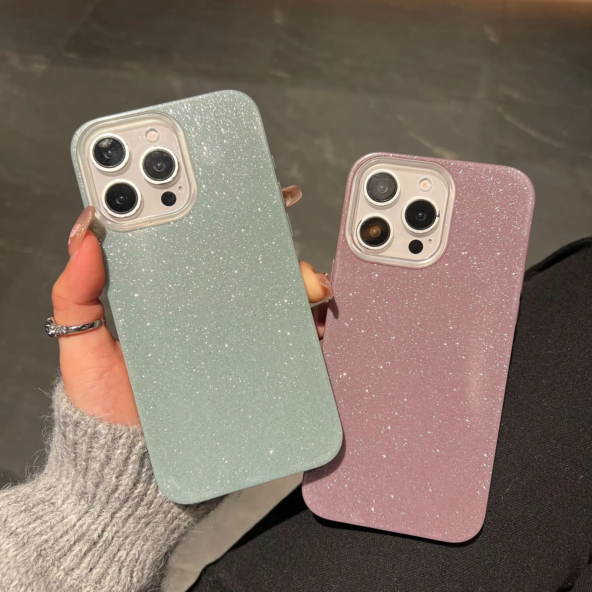 Für Xiaomi 17promax Glitzer-Handyhülle TPU Für Redmi 15c Handy-Schutzhülle – Detail 10