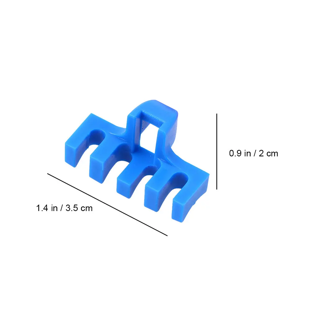 

4Pcs Badminton Racket Stringing Machine Tool Plastic Load Spreader Adapter Easy Apply Protection Against Cracking High Tension