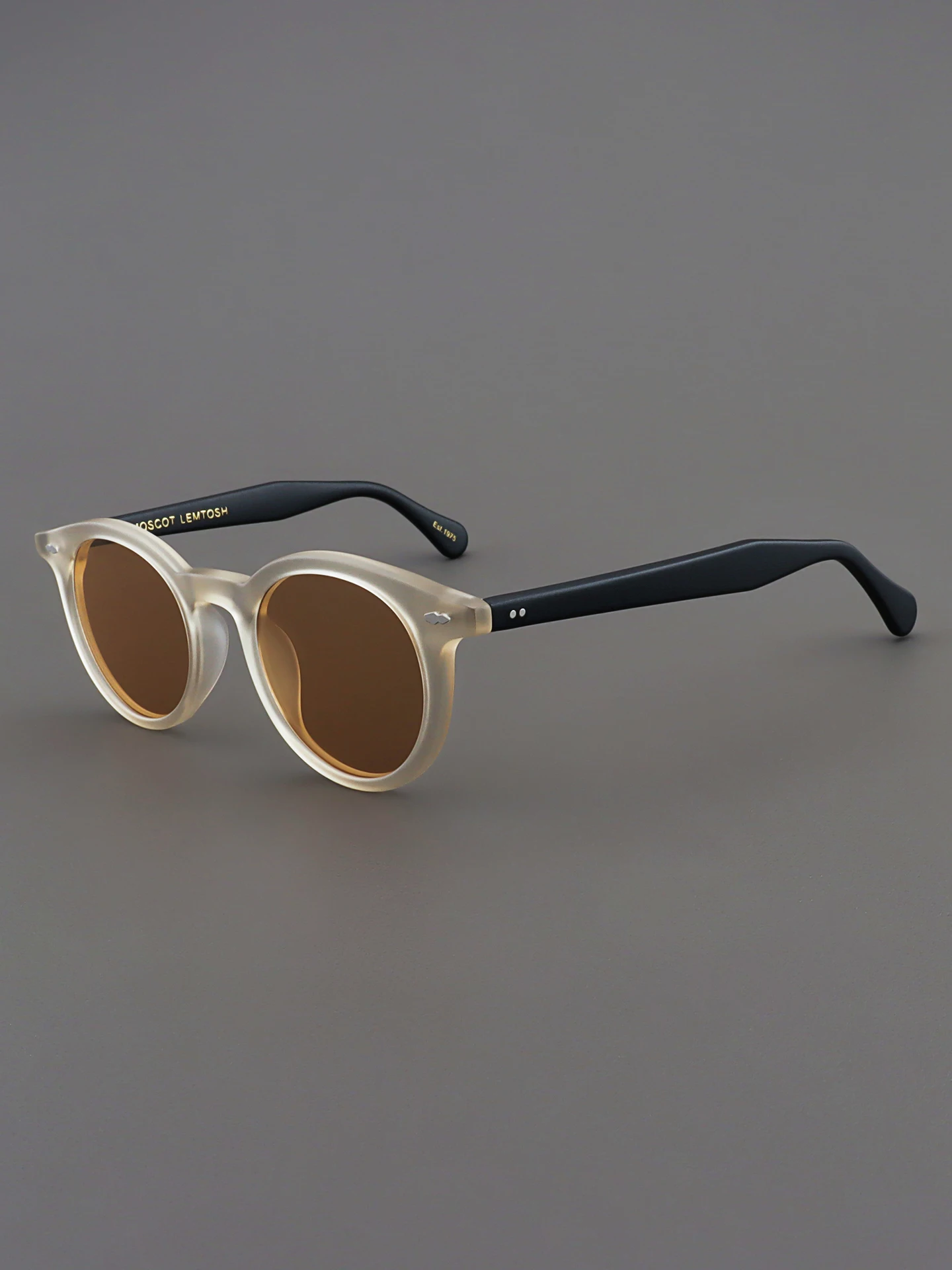 occhiali-da-sole-polarizzati-moscot-lemtosh-unisex-montatura-nera-opaca-trasparente-stile-retro-alla-moda-protezione-uv-per-viso-grande