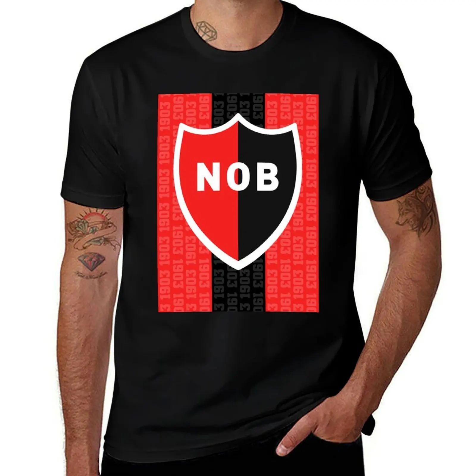

Newells old boys hinchada Rosario, Argentina Barra Brava T-Shirt t shirts for man cotton soft printed t shirts for man T-Shirt