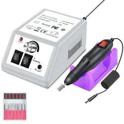 Trapano elettrico professionale per levigatrice per unghie lima per unghie trapano elettrico per unghie a basso rumore per Manicure acrilica Nail Drill Gel Art