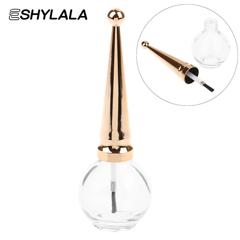 

15 мл бутылка лака для ногтей гель для ногтей пустая бутылка с кистью стеклянная пустая бутылка гель для ногтей пустая бутылка контейнер