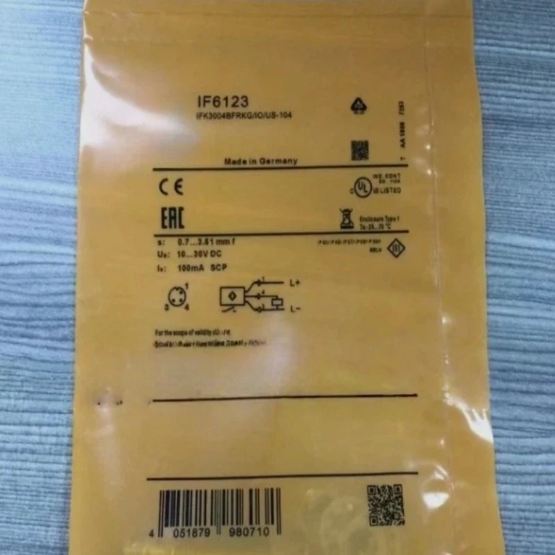 Brand New Original  Proximity switch IF6123 IF6124 IF6044 IF5538 IF5546 IF7004 IF7103 IF7104 IF7105 IF7106   Fast Shipping