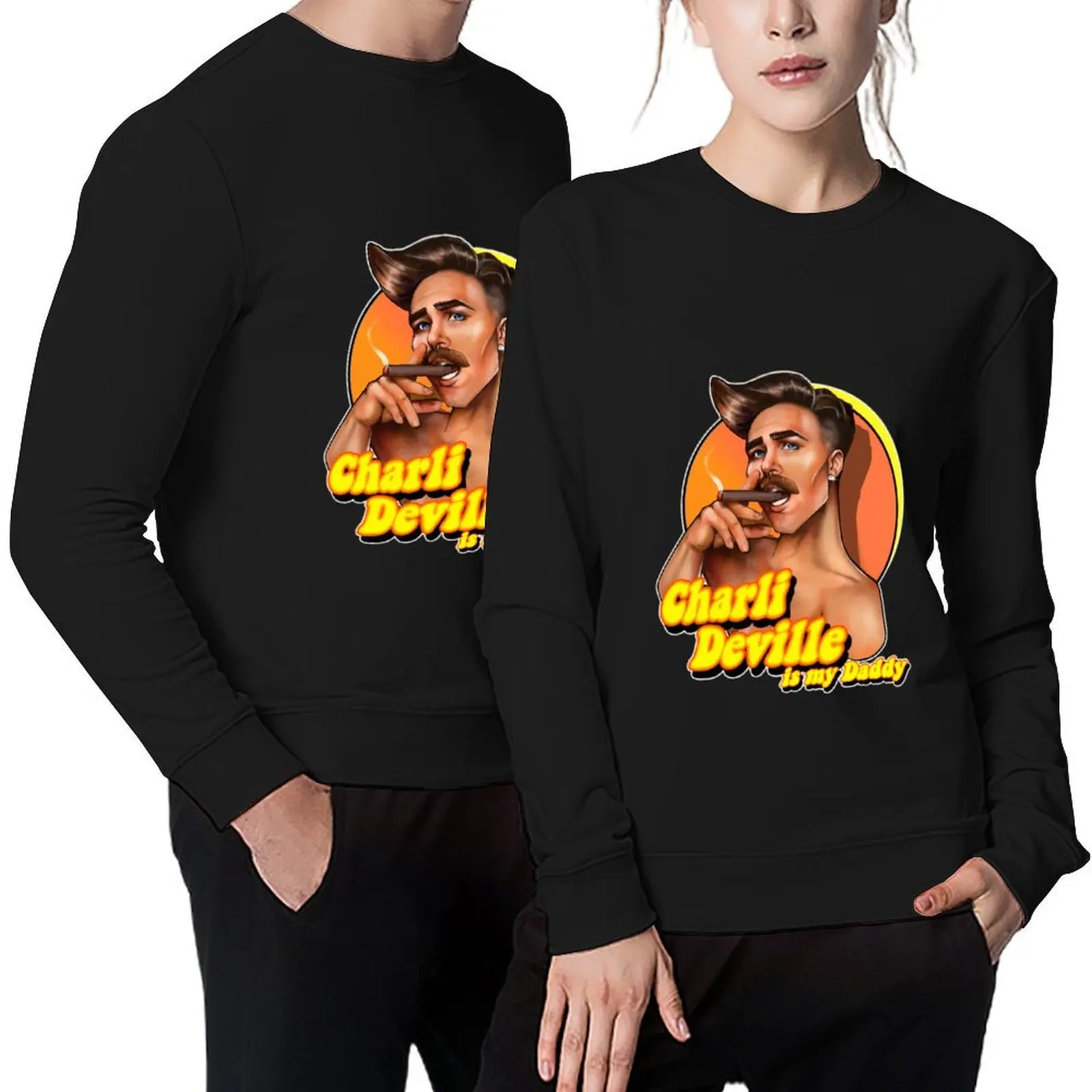 

Charli Deville is my Daddy Pullover aesthetic clothing men's clothes male clothes autumn new products pullover