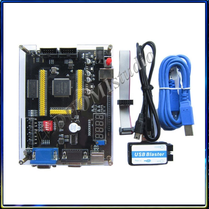 

FPGA Development Board CycloneIV EP4CE6 EP4CE10 NIOSII PCB Card Integrated Circuit Board with USB Blaster Programmer