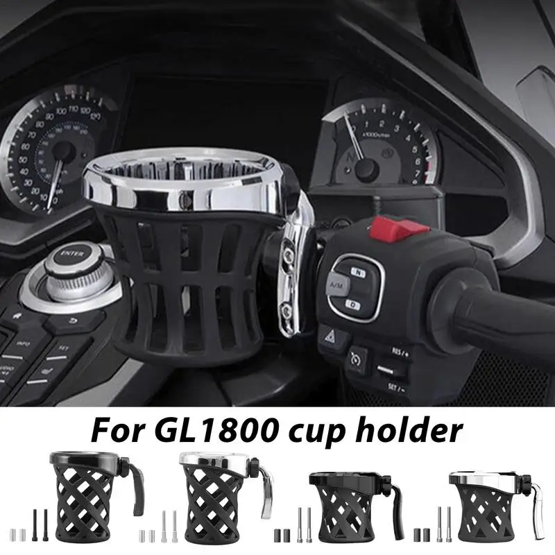 

Motorcycle Drink Holder Universal Motorcycle Handlebar Water Cup Cage Anti skid Water Bottle Holder Motorcycle Accessories