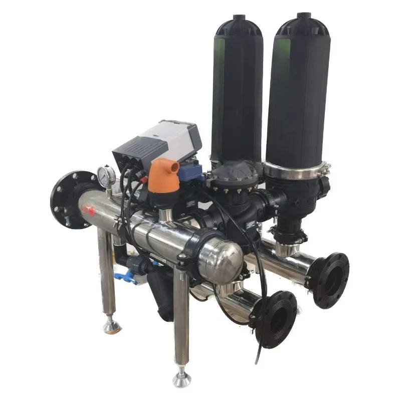 

Industrial water treatment Agricultural irrigation Self-cleaning disc filter Automatic backwash Laminated water filter