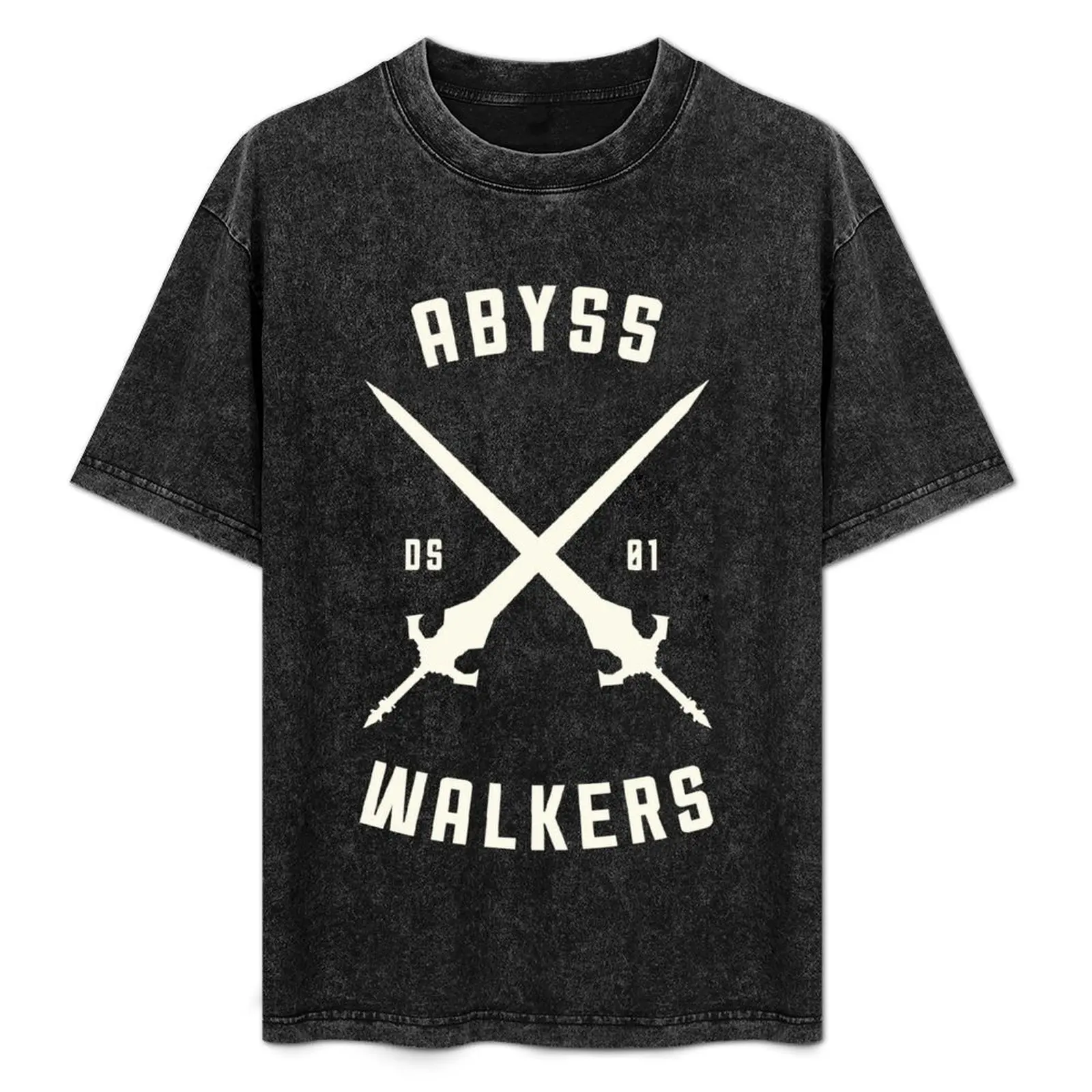 

ABYSS WALKER T-Shirt anime clothes essential t shirt Short sleeve tee men