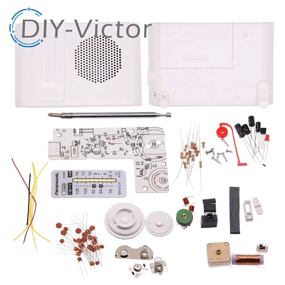 CF210SP AM/FM Stereo Radio Kit DIY Electronic Assemble Set Kit For Learner DropShip DIY laboratory