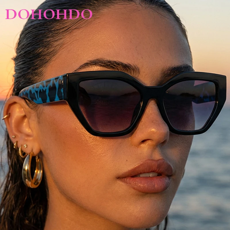 2026 Popular Cat Eye's Irregular Women Sunglasses Vintage Brand Design Men Eyewear Outdoor Travel Female Sunglasses Lentes UV400