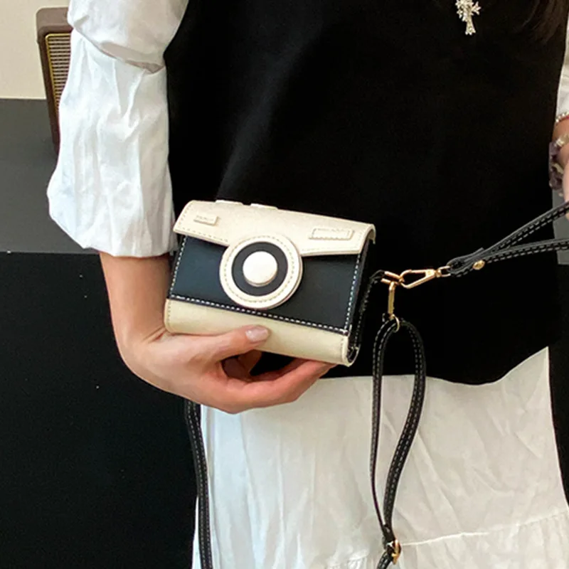 

Маленькая ниша, высококачественная, креативная, персонализированная, беззеркальная сумка для фотоаппарата, женская сумка, корейская мода и популярная сумка через плечо