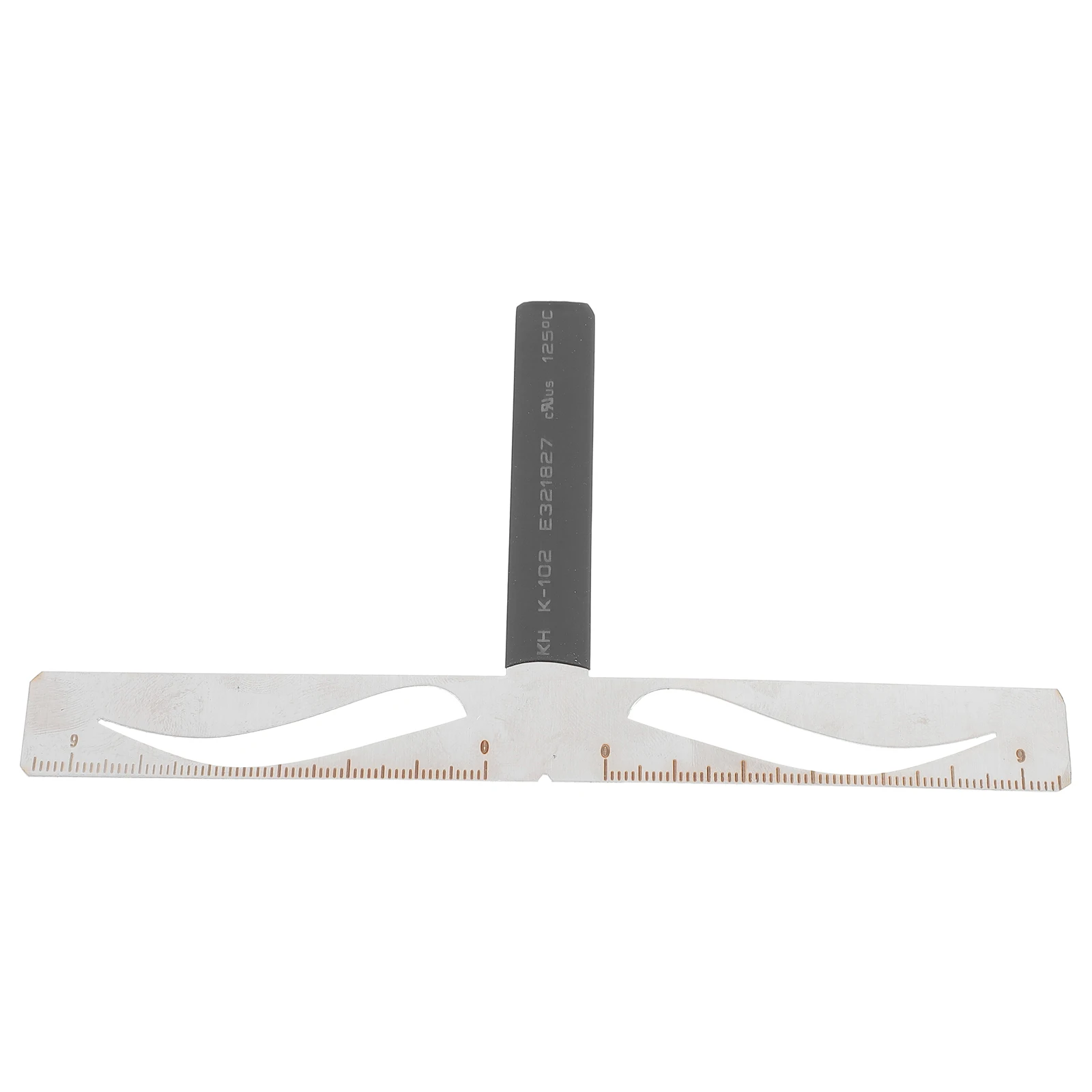 قابلة لإعادة الاستخدام الحاجب استنسل حاكم ثلاث نقاط الحاجب الفرجار أداة قياس للمبتدئين مصففي الوشم الحاجب Stencil عدة الكلاسيكية