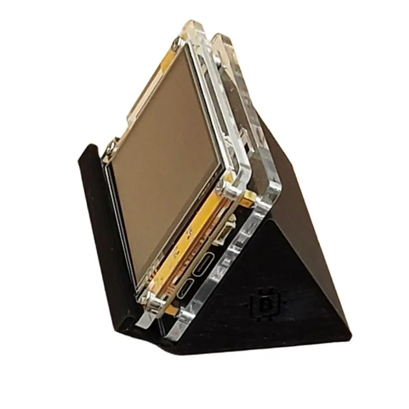 Nmminer Nerdminerv2+ Stand 2.8 Inch Smart Display Bitcoin Crypto Solo Miner 1000KH/S Upgraded Harshrate BTC Home