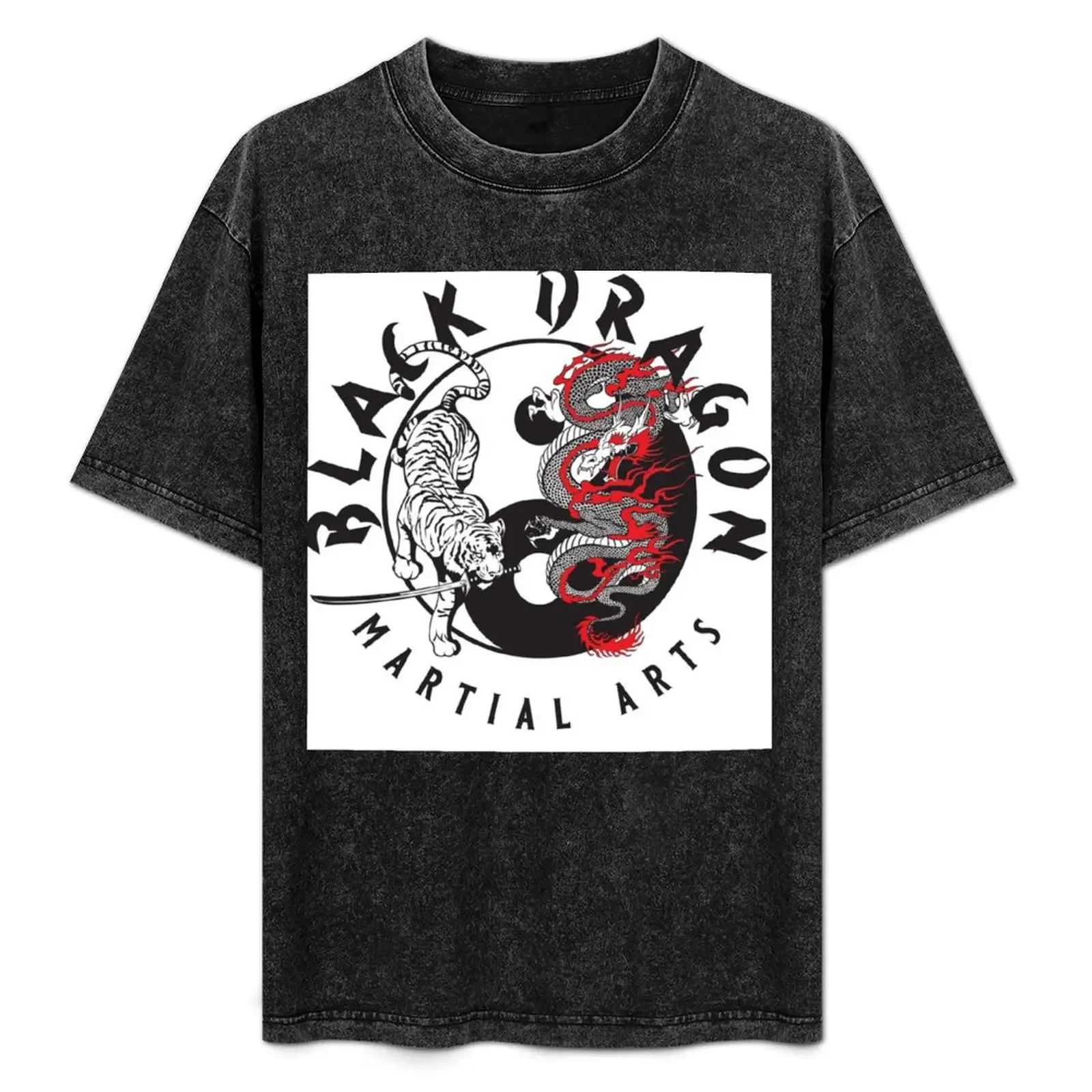 

Black Dragon Martial Arts Logo T-Shirt for a boy affliction shirts plain workout shirts for men