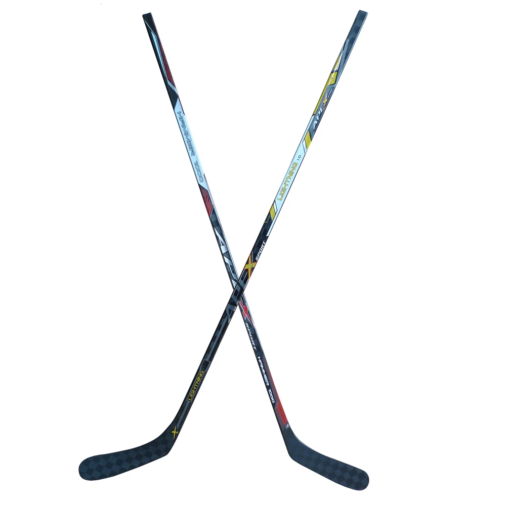 Original brand newcomposite cheap branded and custom ice hockey sticks from China hockey stick factory