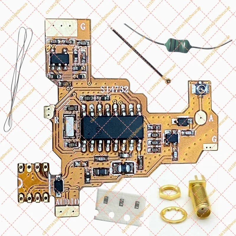 SI4732 SSB Receiver Modification Board with Crystal Oscillator for Quansheng UV-K5/K6 | Plus FPC Version