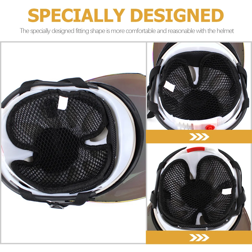 

2pcs Breathable Liner Pad 3D Honeycomb Design Cycling Bike Riding Comfortable Sweat-Absorbing Protective Inner Cushion