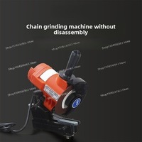No-Dismantle Chainsaw Chain Grinder - Dual Voltage 220V/12V Electric Sharpener for Electric Chainsaws