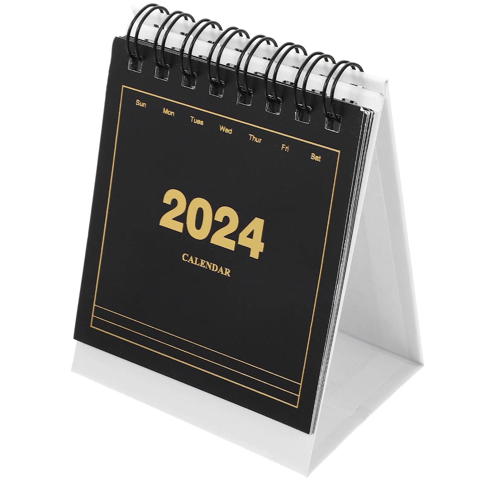 

2024 Small Desk Calendar Year The Dragon Desktop Calendar Stand Up Calendar Monthly Desk Pad English Calendar