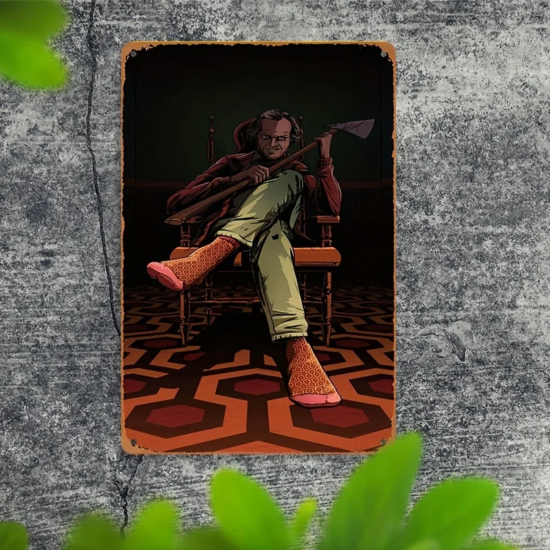 Retro Axe Metal Tin…