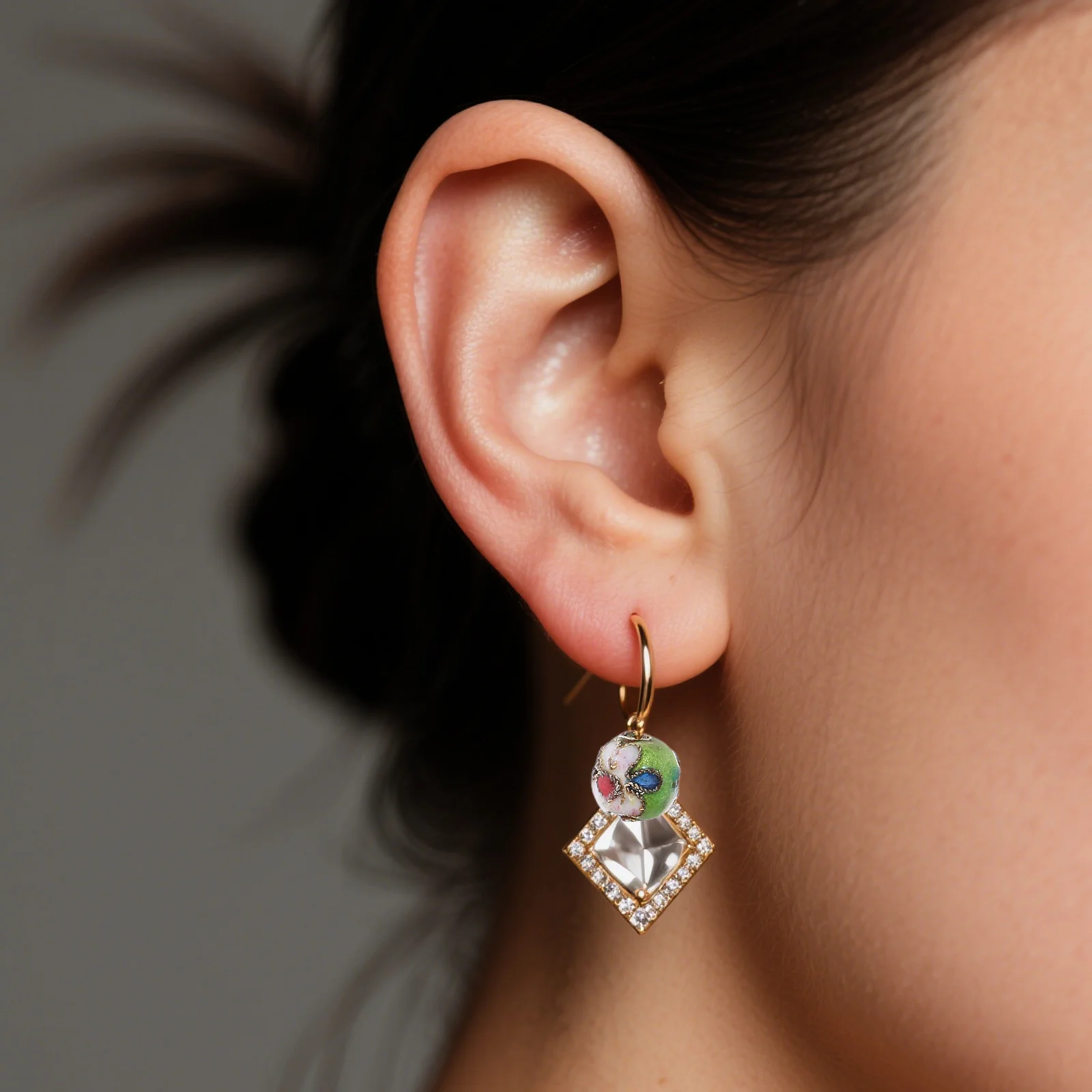 

Colorful Cloisonne Enamel Beads Multicolor Mixed Spacer Beads DIY Bracelet Necklace Supplies Flower Charms for Jewelry Making