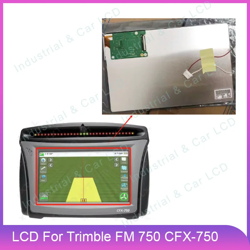 

Оригинальный ЖК-экран для Trimble CFX 750 CFX-750 FM 750, ЖК-навигация для сельскохозяйственного оборудования для тримбел CFX-750