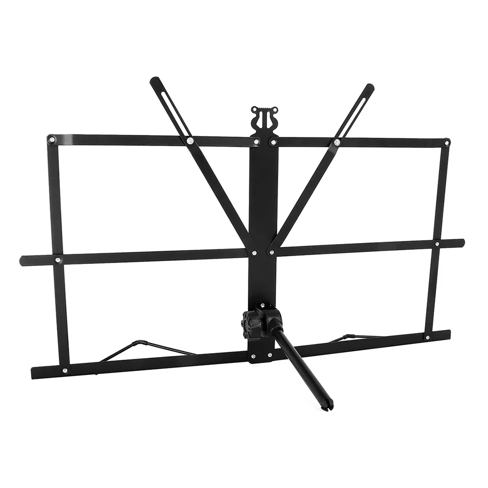 

1Set Foldable Desktop Portable Music Score Holder Adjustable Height Angle for Musicians Students Reading Stand