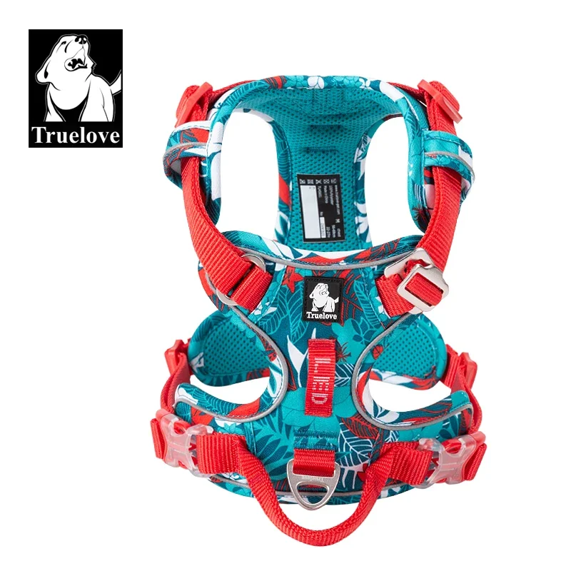 Truelove Camouflage Reflective Dog Harness Adjustable Edition
