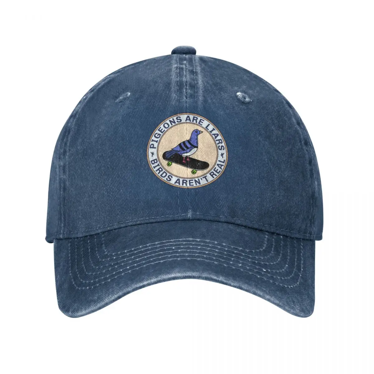 Pigeons Are Liars Birds Arent Real Cap Cowboy Hat Golf wear women hats Men's