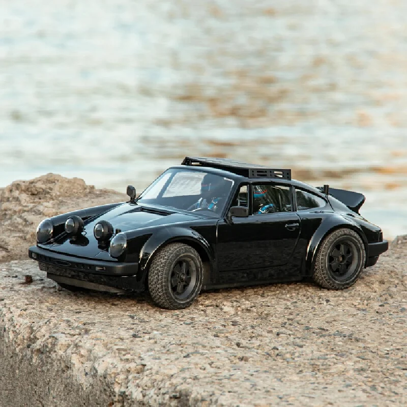 RZHOBBY WRC9 933 Dakar Auto da rally RC in scala 1/10 - Modello di veicolo fuoristrada elettrico brushless 4WD, regalo perfetto per gli appassionati di RC