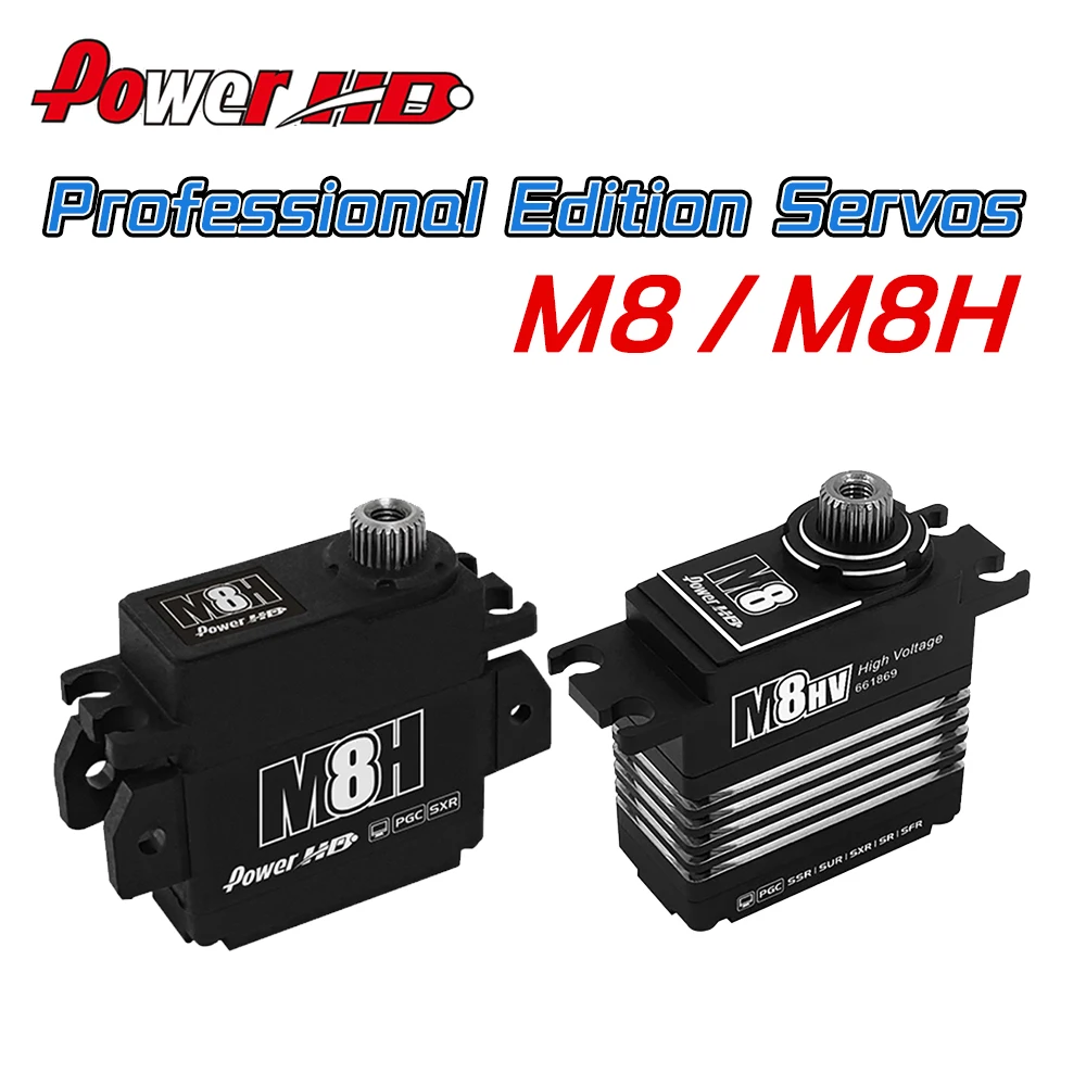 

Power HD M8 M8H M8HV M8PRO For 1/12 RC Car Pancar Professional Edition Servos SSR/SUR/SXR/SR/SFR Multiple Ultra-High Speed Modes