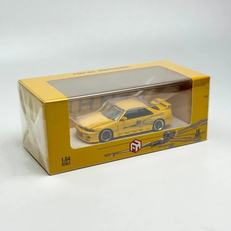 Nissan Nismo Skyline Alloy Car Model,1:64,gtr,r33,400r,男の子用おもちゃ,車,コレクションディスプレイ,オリジナル