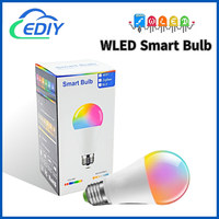 Pre Flashed WLED Smart Bulb RGBCW 7W Works E27