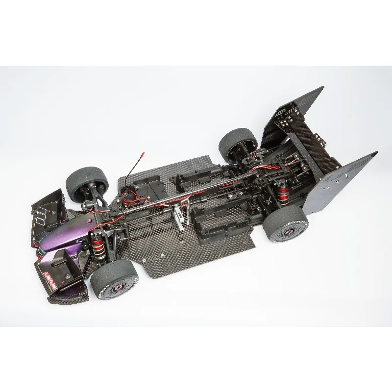 Soporte central inferior de fibra de carbono ligero para crimine de infracción ARRMA F1, reduce el peso y parte inferior de piezas de mejora de coche CG Rc