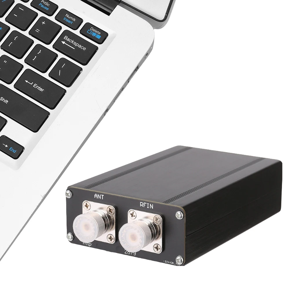 

1.8-50MHz Antenna Tuner 0.91inch OLED Display by N7DDC 7x7 Automatic Antenna Tuner Metal Outcase Finished with Battery