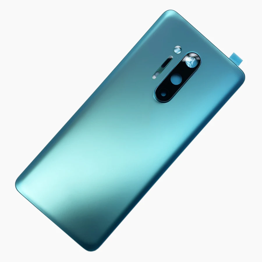 For Oneplus 8 Pro A+++ New Glass Back Battery Cover Door Rear Glass 1+8Pro Eight Battery Cover Housing Case with Camera Lens