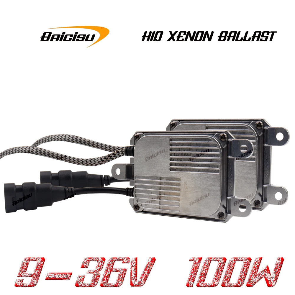 9-36V 100W AC Fast Start Large trucks HID H4 bi-xenon headlight Kit H4 hi/lo  H1 H3 H7 H8 H9 H10 H11/9005/9006/HB3/HB4 bulb