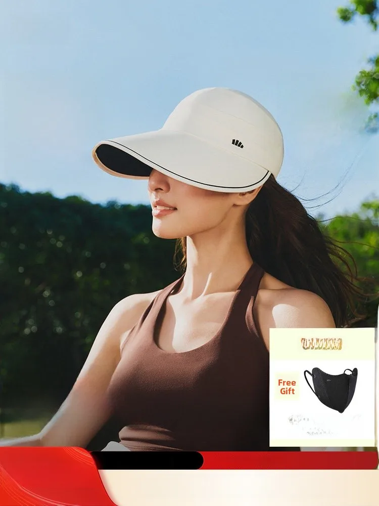 

Bananain 2026 New Women's Wide Brim Sun Hat Breathable UV Protection Dubill Cap Heat Insulation Heat Resistant Outdoor Cap