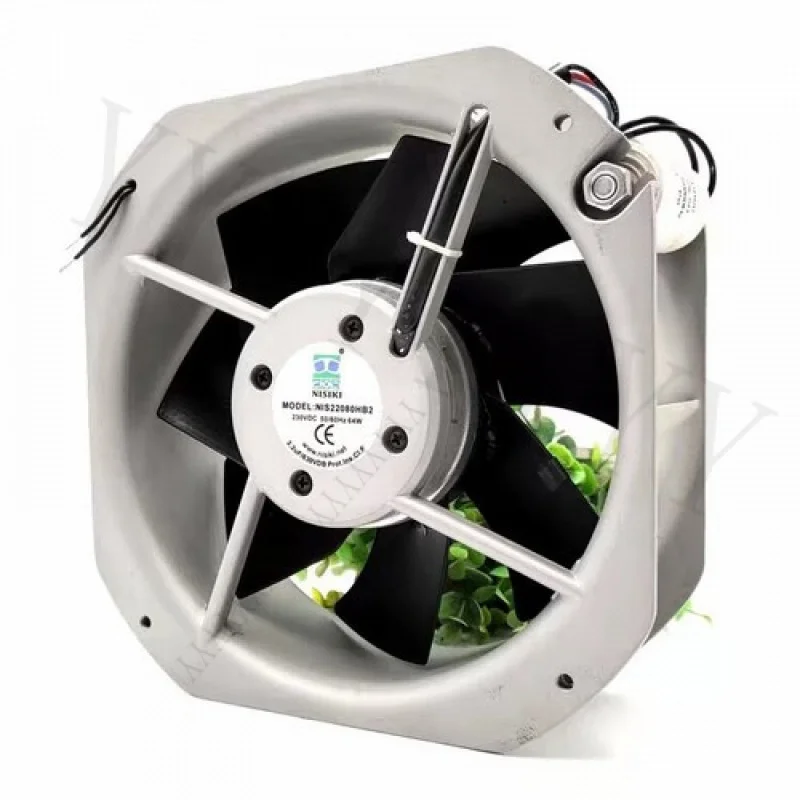 Y+NISIKI NIS22080HB2 230VDC 64W 22580 22.5CM All Metal Cooling Fan