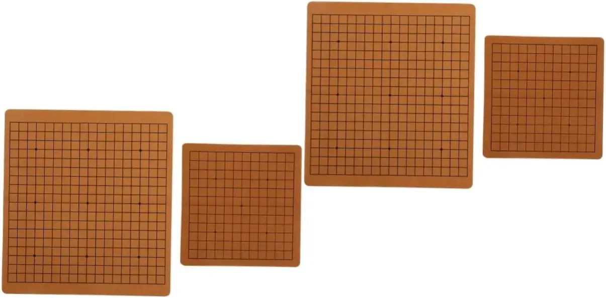 

Foldable Go Chess Board 13x12 Inch Portable Roll-up Game Mat for Kids & Adults