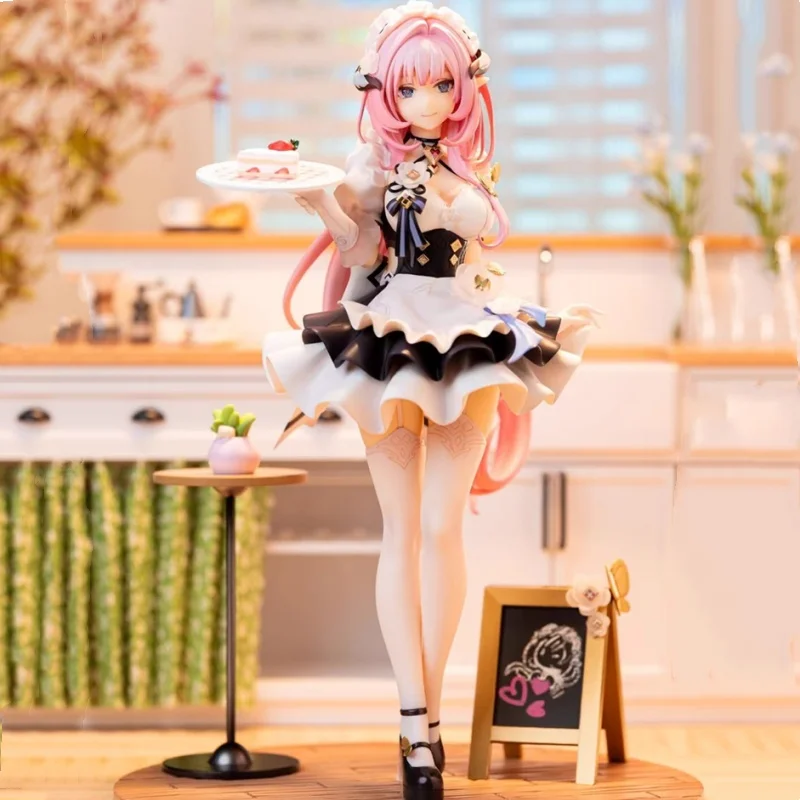 Honkai Impact 3 Figures Elysia Anime Figure 25cm Kiana Kaslana Figurine Elysia Statue Pvc Gk Sexy Model Doll Ornament Toy Gifts