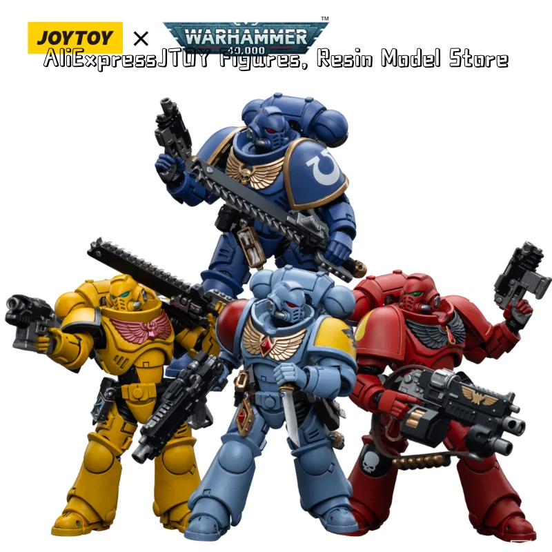 [IN-STOCK] JOYTOY Warhammer 40K 1/18 Action Figures NEW Azrael Ultramarines Roboute Guilliman Anime Collection Model Toy Gift