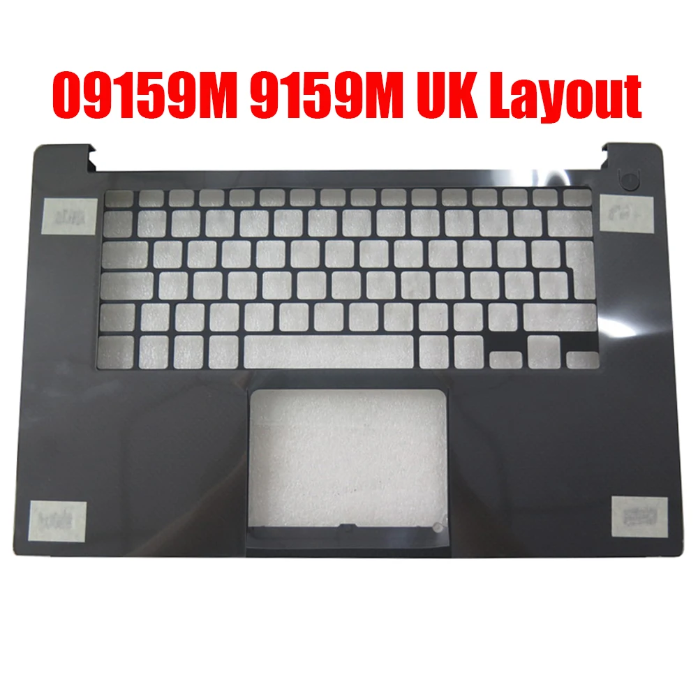 

Laptop Palmrest For DELL For XPS 15 9560 For Precision 5520 09159M 9159M UK Layout Black Without Touchpad Upper Case New