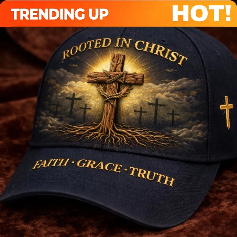 Customization Christ's Roots Calling Hat - Full-Body Religious Icon Print Streetwear Suitable For All Seasons, Lightweight Faith