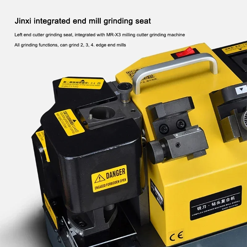8-32mm Drill Milling Cutter Compound Grinding hine Grinding Drill Bit Dual-Purpose MR-F4 MR-F6