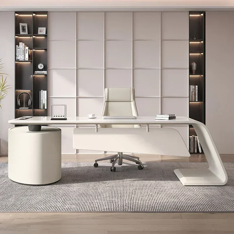 Shelf Writing Desk Workstation Pullout Under Work Organizer Office Executive Writing Desk Gaming Tavolo Gaming Office Furniture