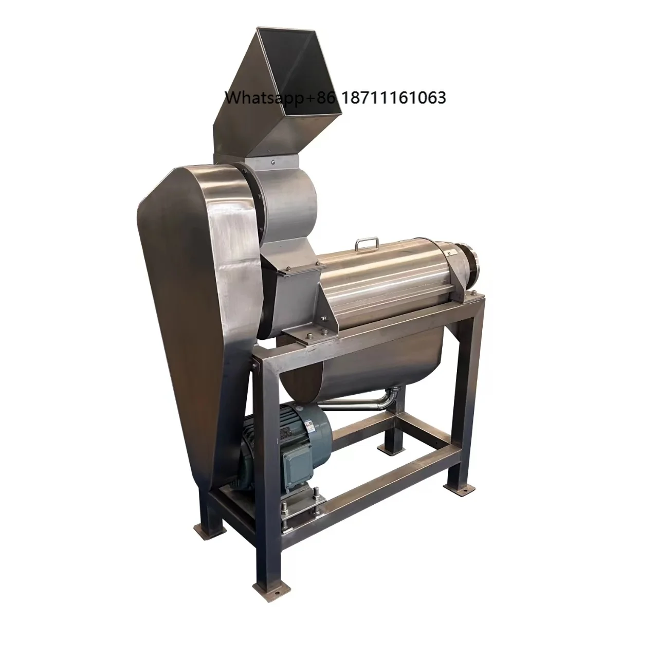 Mango Berry Juicer Machine with Motor for Fruit & Vegetable Processing 1.5kw Power 1 Year Warranty