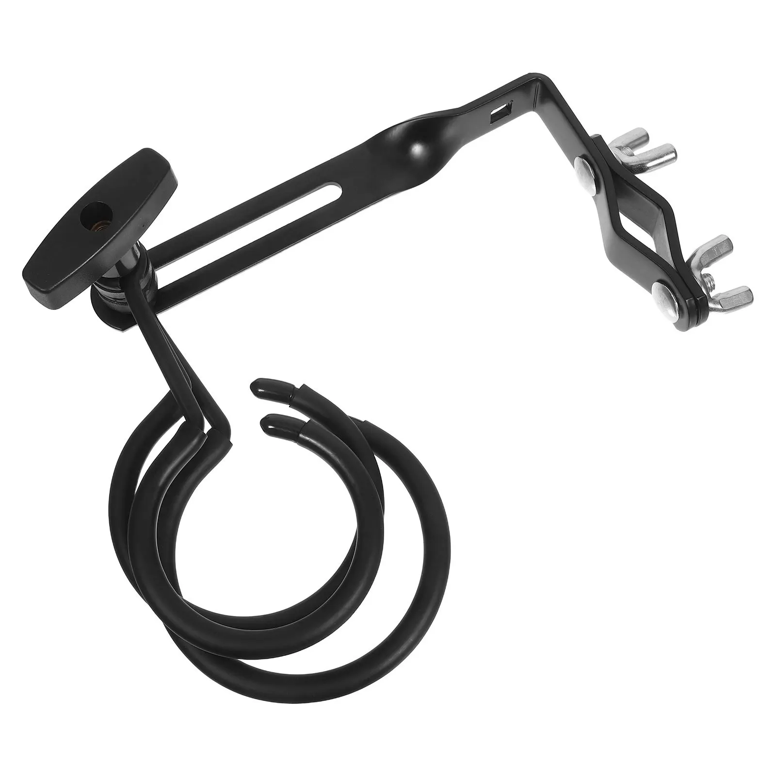 

Universal Mute Holder For Brass Instruments Metal Triple Clamp Stand Portable Organizer Compatible Trumpet Trombone French